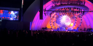 Hollywood,hollywood bowl, concert, lights, crowd, clip 6